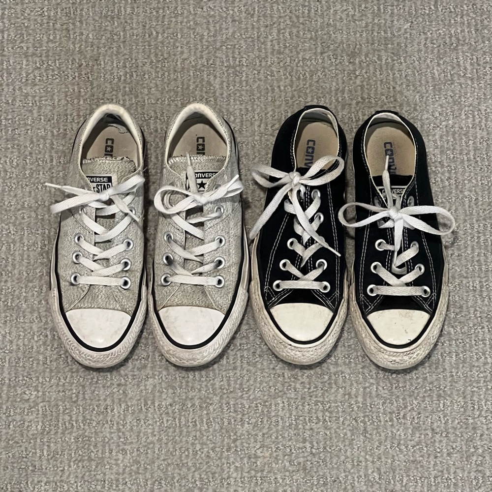 Converse Chuck Taylor All Star Bundle | Size 6, Black & Grey